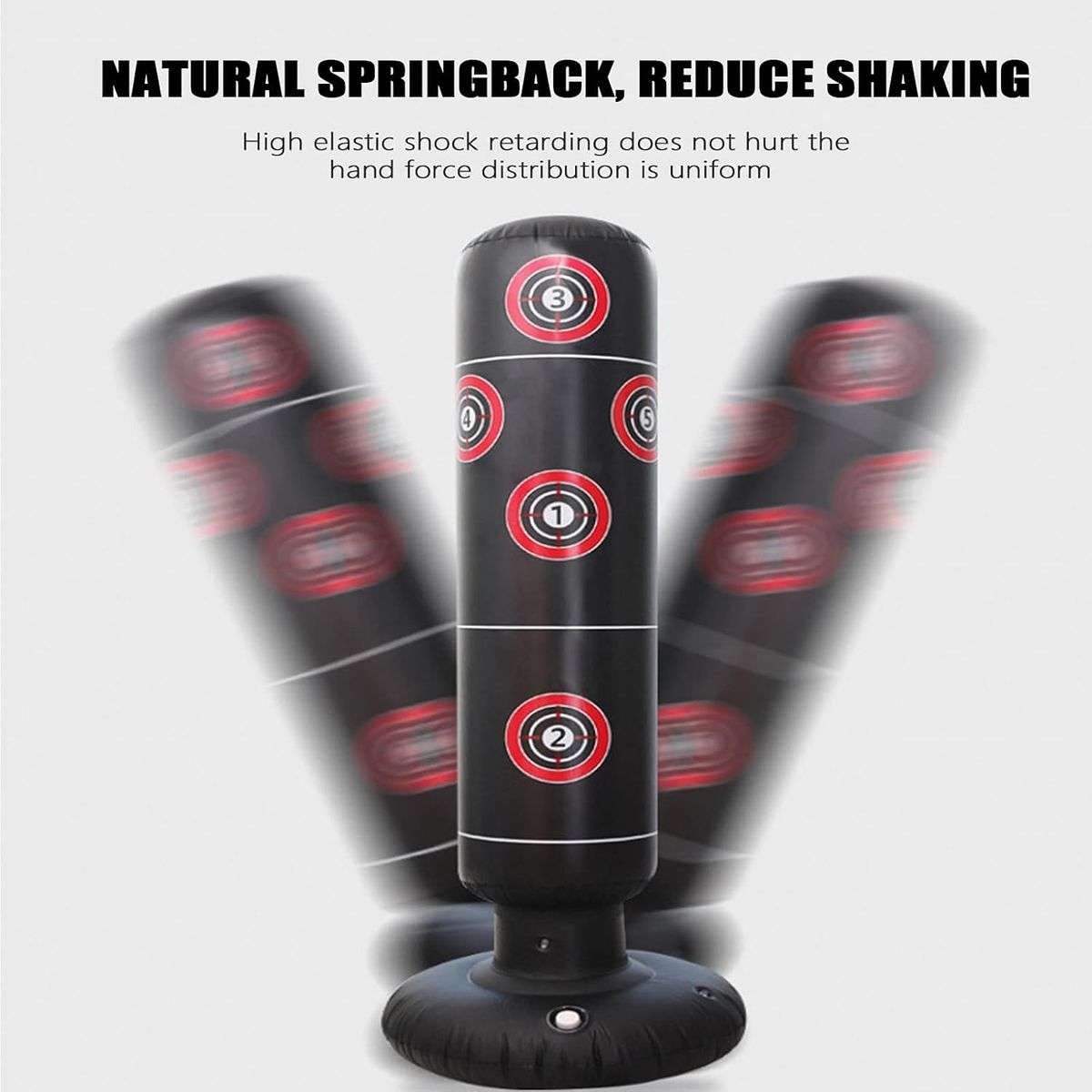 160cm High-Durability PVC Inflatable Boxing Punching Bag