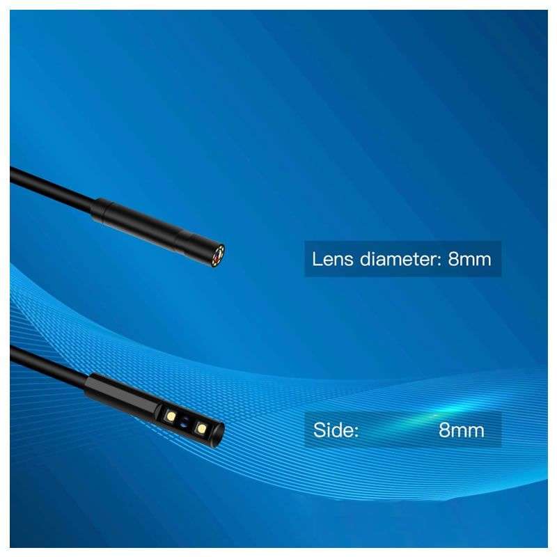 2.4 inch Handheld 50M IPS Screen Endoscope Camera