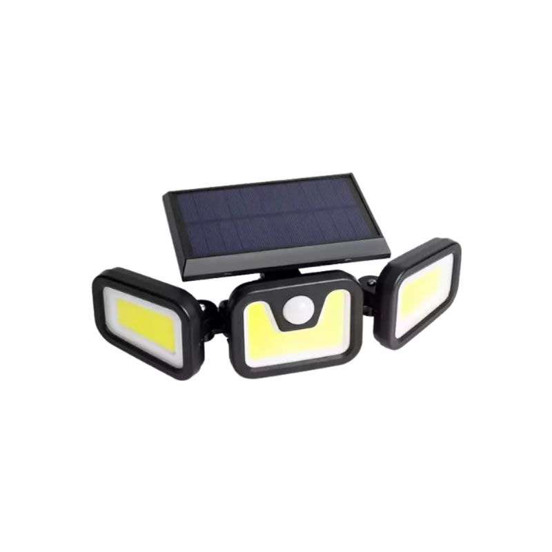 Outdoor Solar Waterproof Safety Wall Lamp - Three-Head Induction - FL-1725B