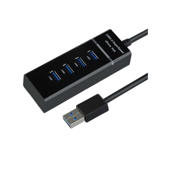 USB 3.0 High-Speed 4-Port USB Hub
