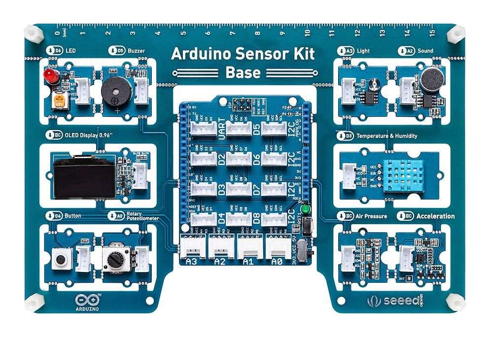 Arduino (TPX00031) Sensor Kit, Arduino Development Boards, w/Base Shield