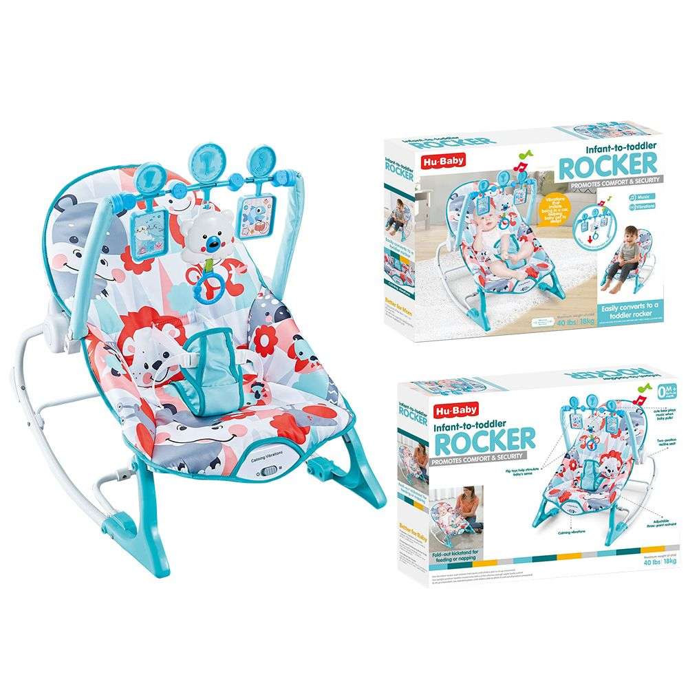 Baby Bouncing Rocker Chair - Blue