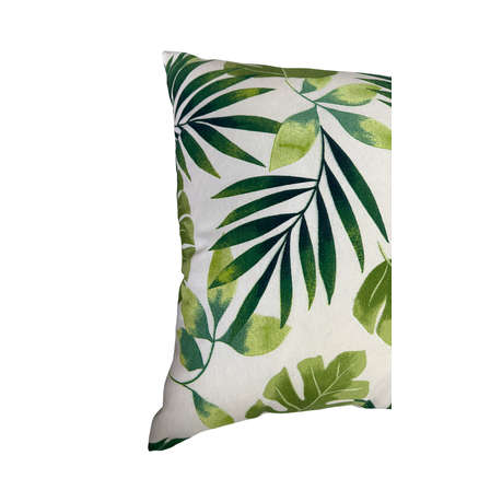 Textured Valley green cushions set of 2