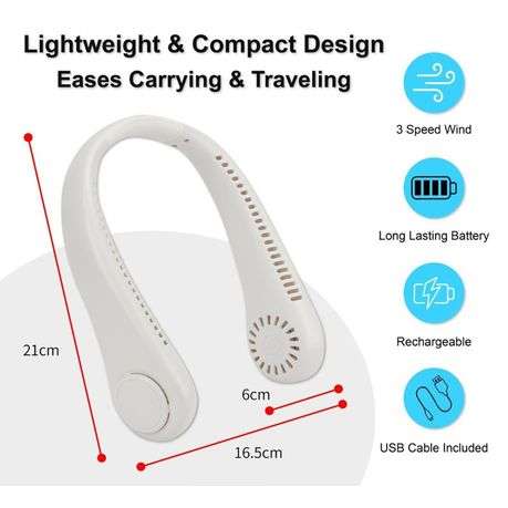 Arctic Air Freedom Wearable Neckband Air Cooler and Purifier