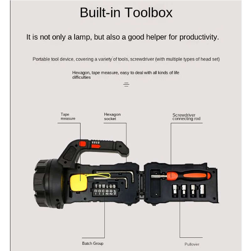 18W Multifunctional Tool Light- HM-7729G
