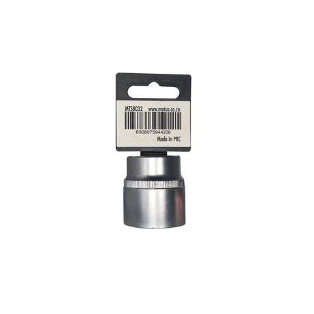 MTS - Socket 1/2" Bi Hex CRV - 32mm - MTS - Socket 1/2" Bi Hex CRV - 32mm