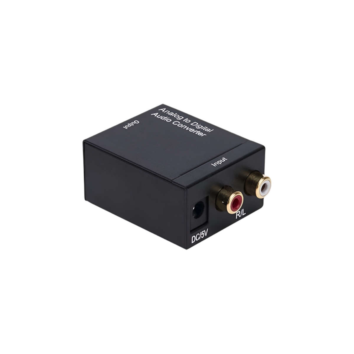 Digital to Analog Audio Converter - Optical to RCA Adapter for Stereo Sound