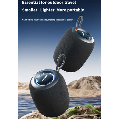 LENOVO - SC3306 - IPX7 Waterproof Speaker With Bass Boost Technology -Black