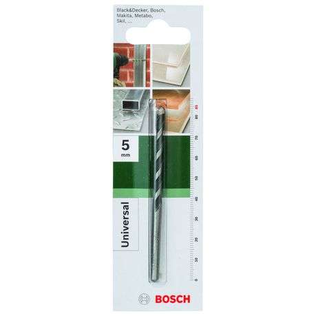 Bosch - CYL-4 Multi-purpose drill bit 5,0 mm, 85 mm - Bosch - CYL-4 Multi-purpose drill bit 5,0 m...