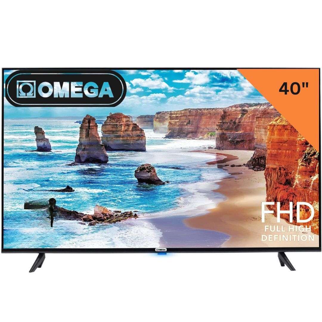 Omega 40` Full HD TV with Wide Color Changer HDMI/VGA/USB/AV Mode