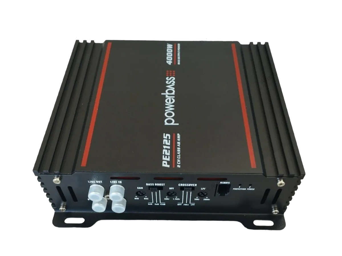 PowerBass PE2125 4000W 2 Channel Amplifier