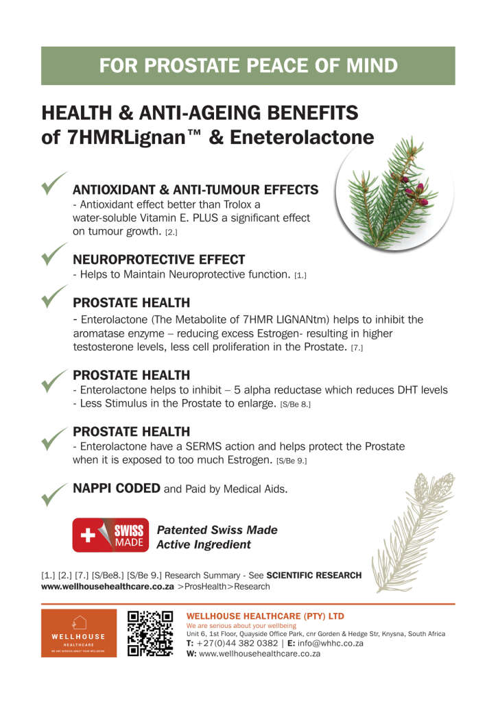 ProsHealth Prostate Health 7-HMRLignan Supplement - 30 Capsules