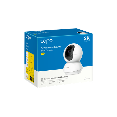 Tp-Link - Tapo TC71 2K Pan/Tilt Home Security Tracking Wi-Fi Camera - Tp-Link - Tapo TC71 2K Pan/...
