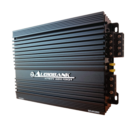 AudioBank 4-Channel Car Audio Amplifier with 90W RMS Per Channel