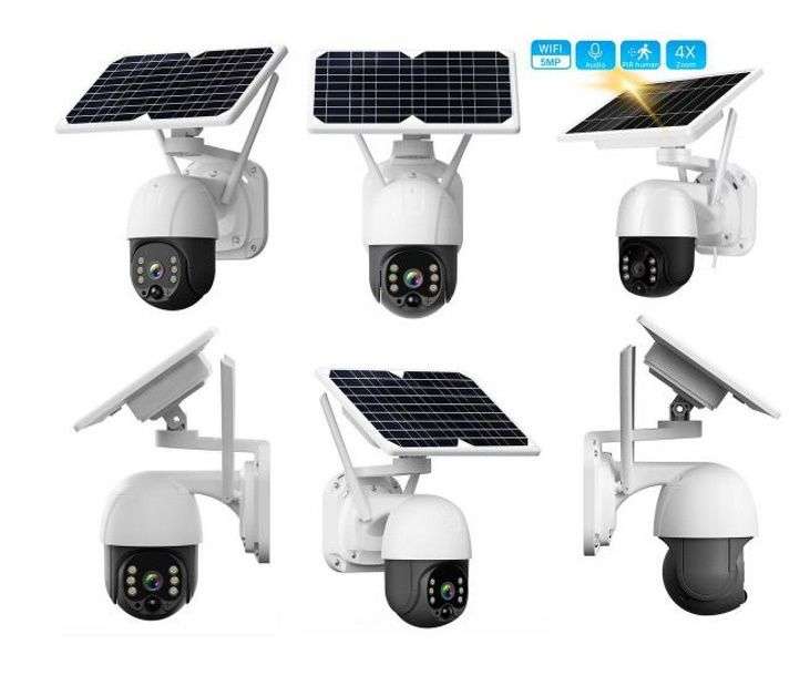Solar Wifi Camera Outdoor Waterproof HD 5G