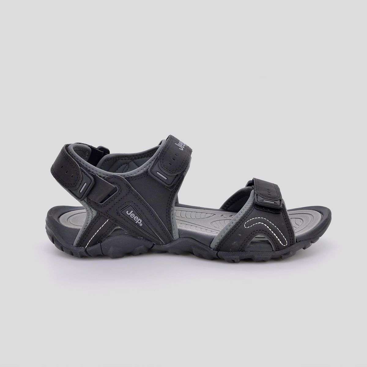 JEEP HURICANE ADVENTURE BLACK SANDAL