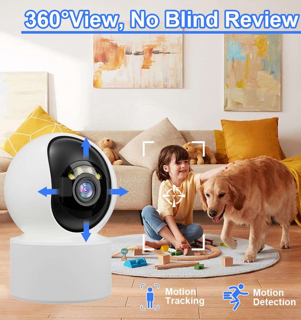 Wireless Wi-Fi Home Security & Monitor Ai Camera & CareCam Pro App