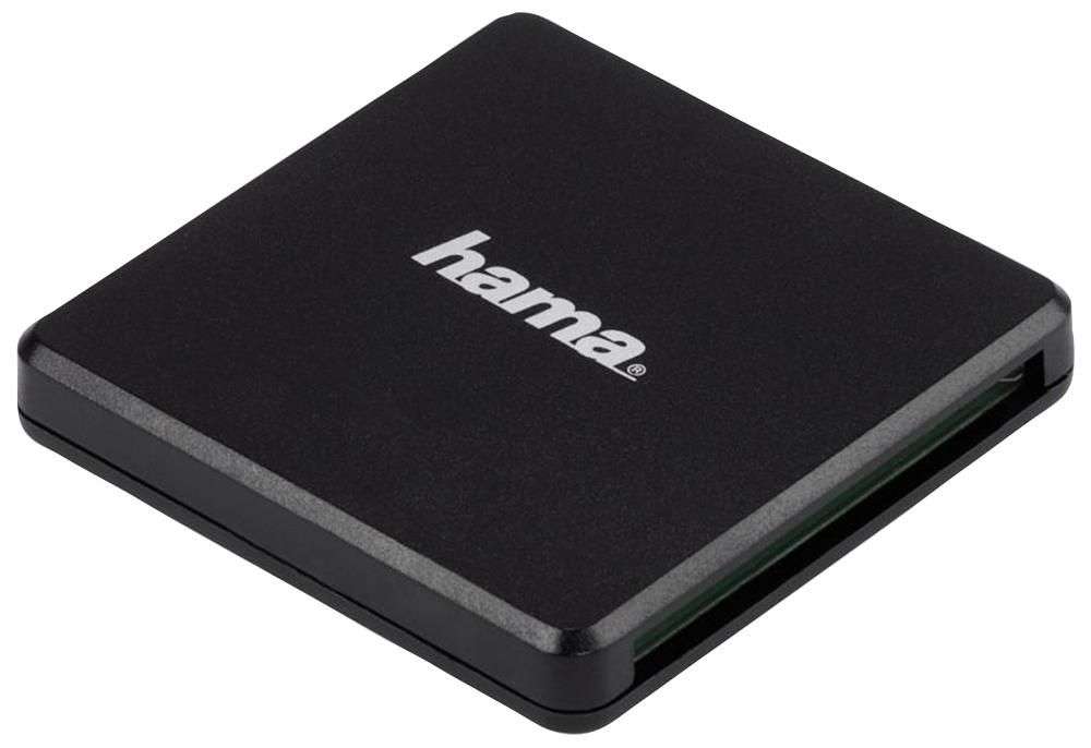 Hama (00124022) USB 3.0 Multi Memory Card Reader, Black