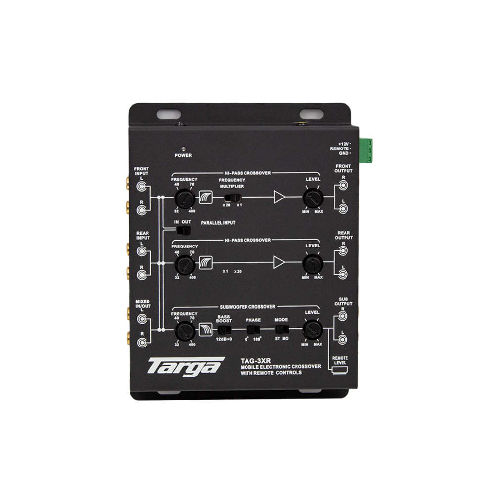 Targa 3 Way Electronic Crossover TAG-3XR