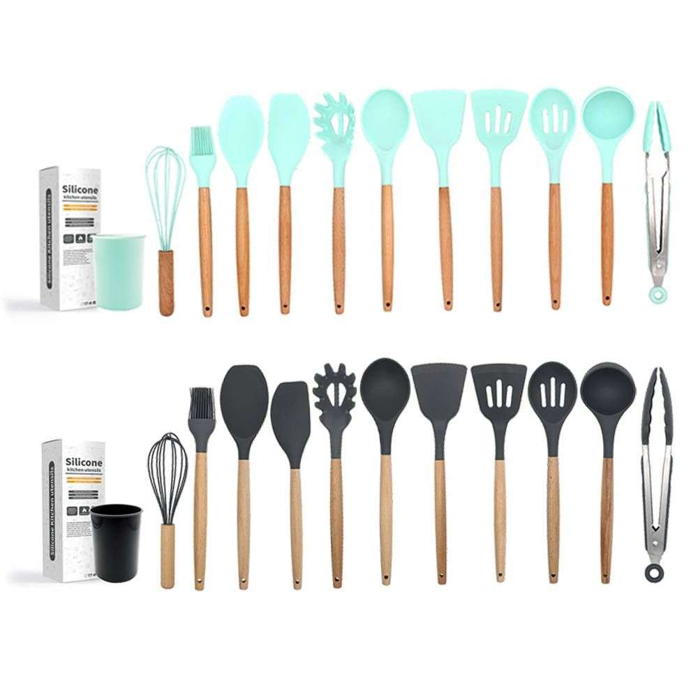 Silicone kitchen utensils