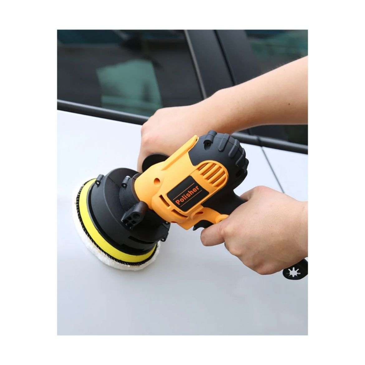 700W 125mm Compact Polishing and Buffering Machine for All Surfaces