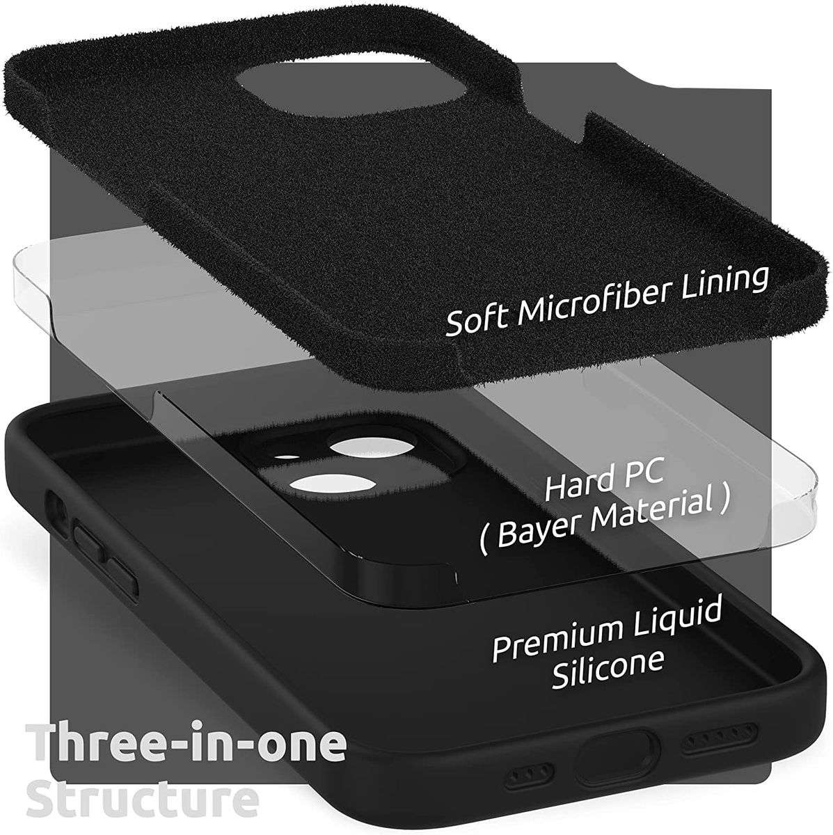 Shockproof  Silicon Case / Cover for iPhone 13