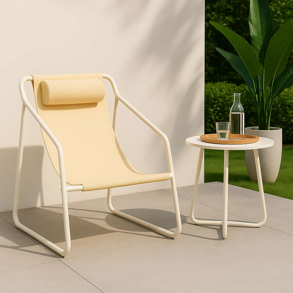 Outdoor Bistro Set - 2 Sofas & Coffee Table (3PC Set)