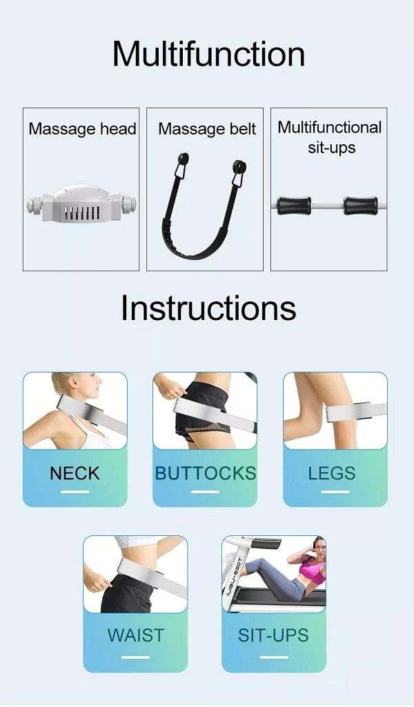 Home Exercise Running Treadmill Machine - Foldable