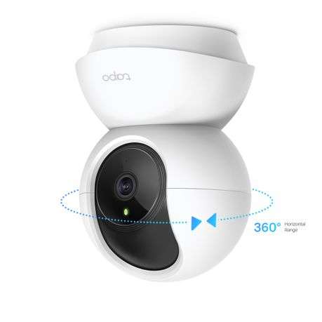 Tp-Link - Tapo C210 3MP Pan/Tilt Home Security Tracking Wi-Fi Camera - Tp-Link - Tapo C210 3MP Pa...