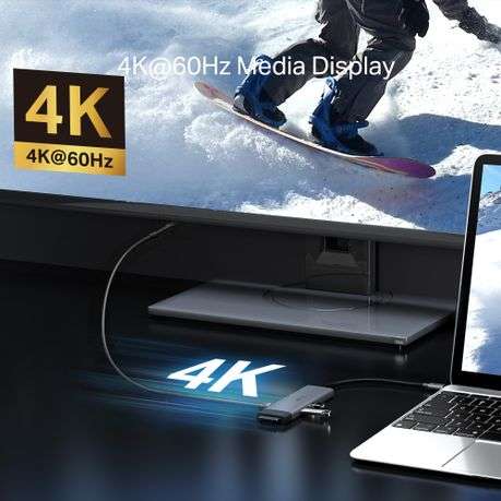 Tp-Link - UH7020C USB Type-C 7-in-1 Hub, 1xHDMI+1xSD+1xmicroSD+1xPD+1xTypeC/A - Tp-Link - UH7020C...