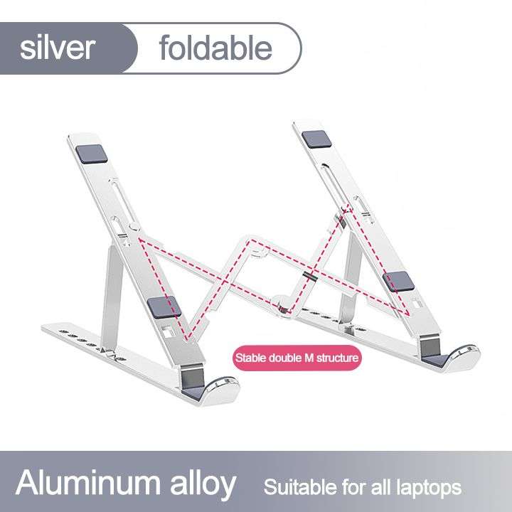 Foldable Aluminum Alloy Laptop Stand