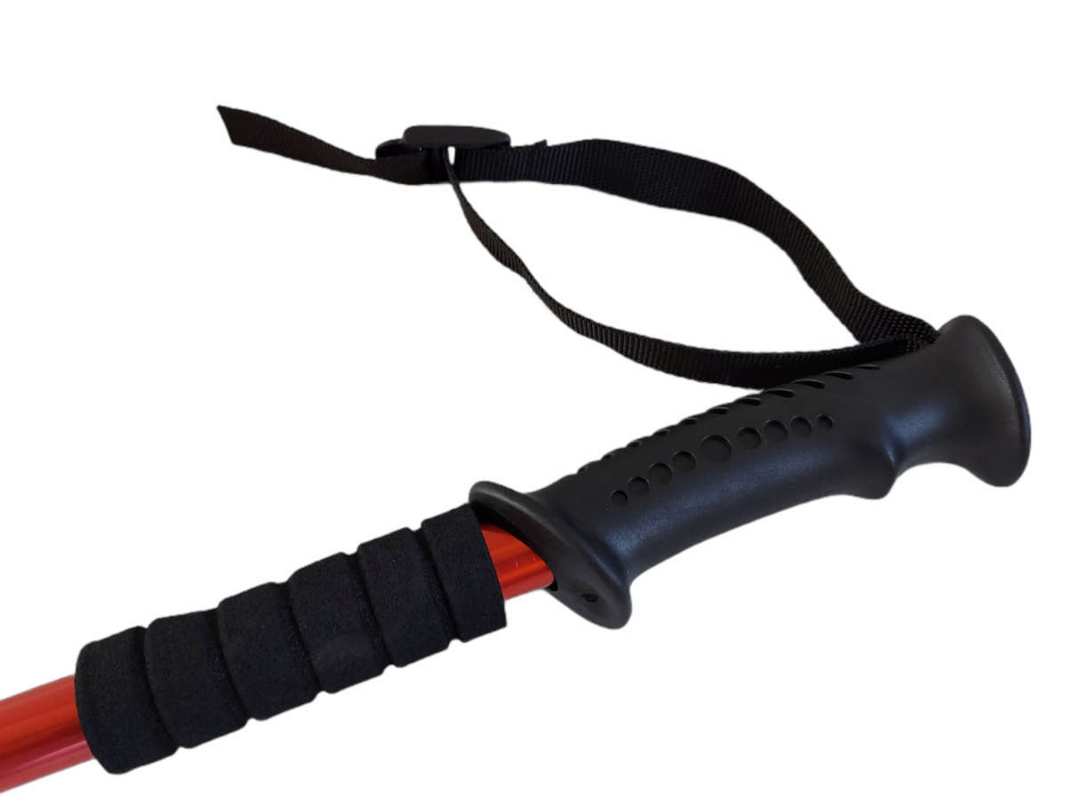 Hiking Stick Trekking Pole Ultra Light Aluminium Extendable - Blue