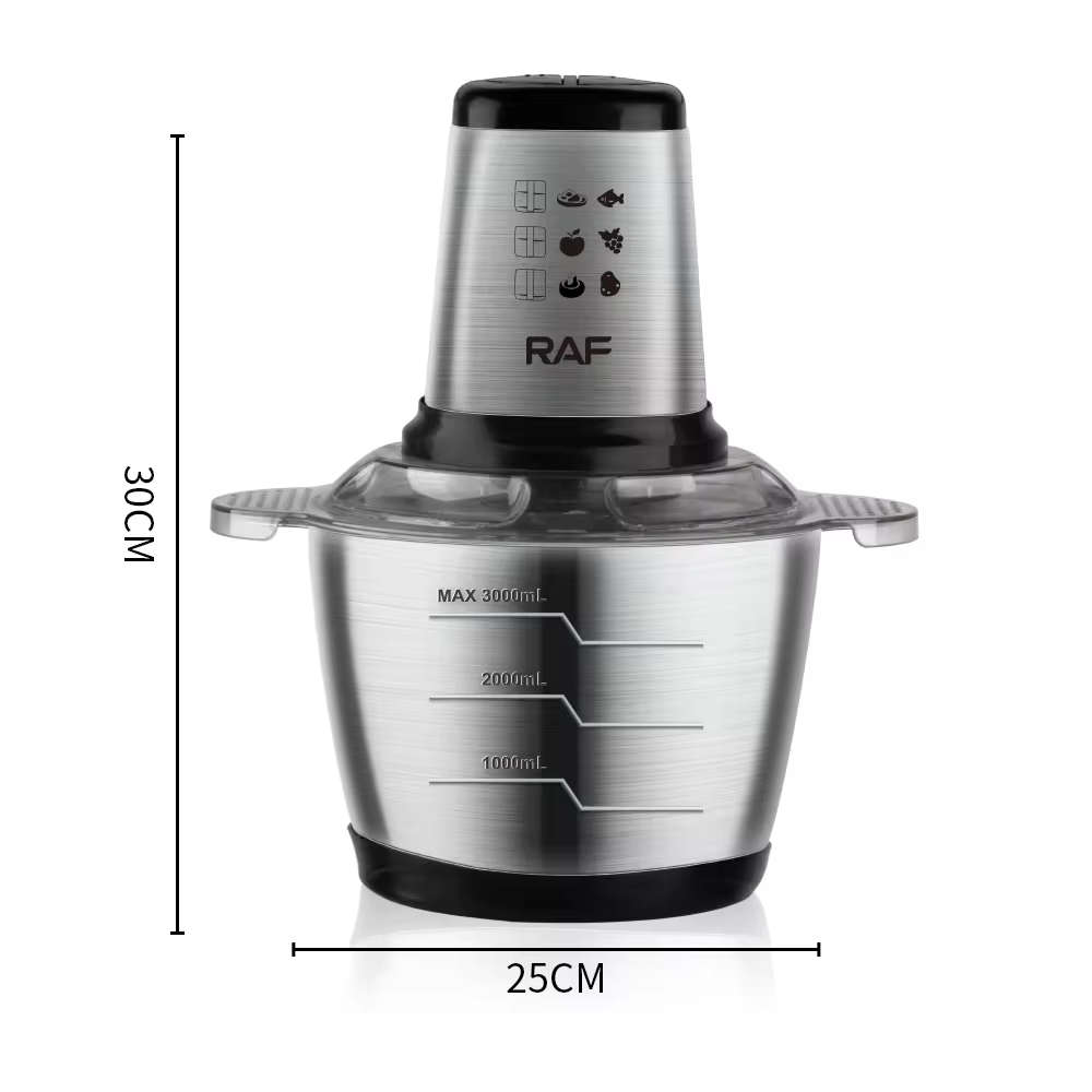 3L capacity RAF Food Processor