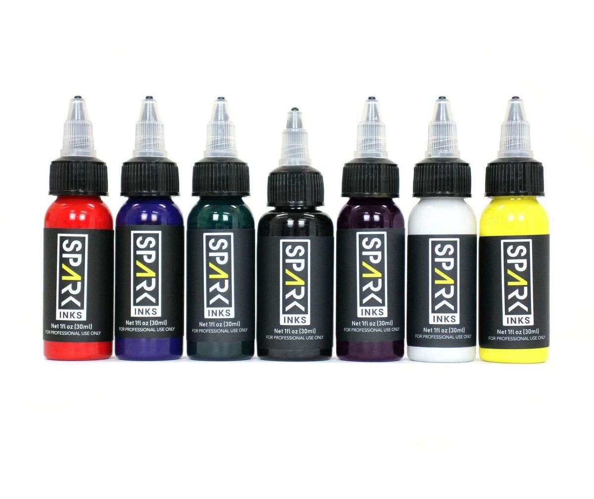 Professional Colorful Tattoo Ink - Set of 14 x 30ml