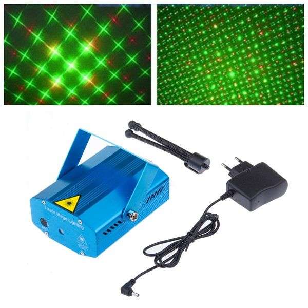 Mini Mini Laser Stage Lighting Holographic Laser Star Projector(display item)