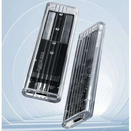 5Gbps Transparent M2 NGFF to USB3.1 Type-C Enclosure