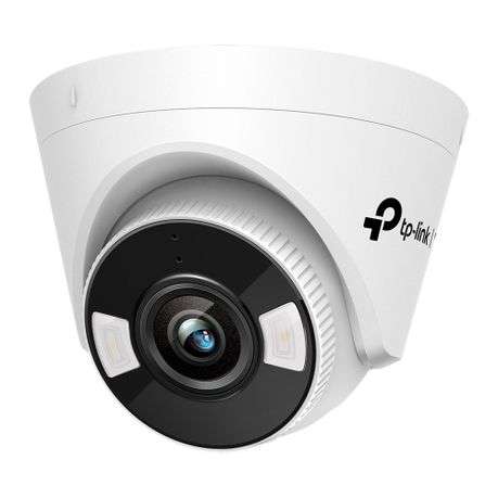 Tp-Link - Vigi C450(4mm) 5MP Full-ColorTurret Network Camera with Audio - Tp-Link - Vigi C450(4mm...