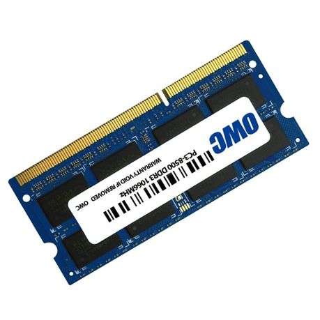 OWC - Mac 4GB DDR3 1066MHz SO-DIMM Memory Module | PC3-8500 - OWC - Mac 4GB DDR3 1066MHz SO-DIMM ...