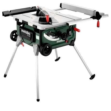 Metabo - Table Saw TS254 2000W (600668000) with Stand and Trolley Function - Metabo - Table Saw T...