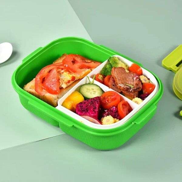 3 Compartment Lunchbox and bottle set
