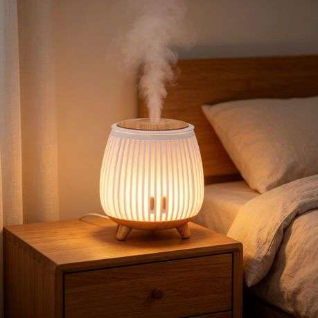 Ultrasonic Aroma Diffuser with Colourful Night Lights