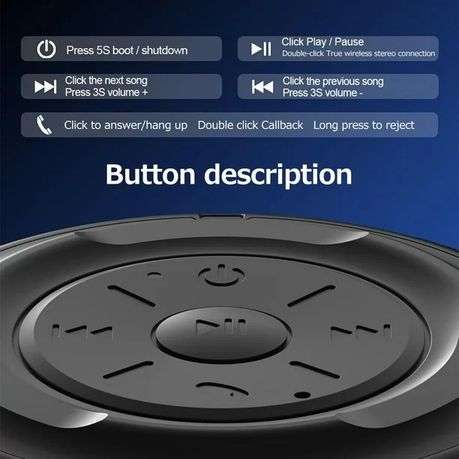 Lenovo Thinkplus - K3 Pro - Portable HiFi Sound Wireless Speaker - Silver