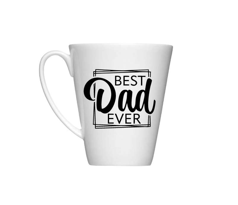 Best Dad Ever Conical Coffee Mug