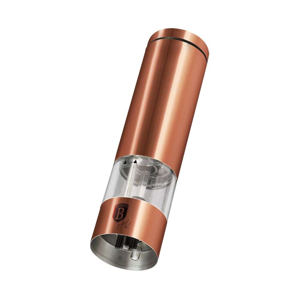 Berlinger Haus Electric Pepper or Salt Grinder - Rose Gold Collection (DISPLAY MODEL)