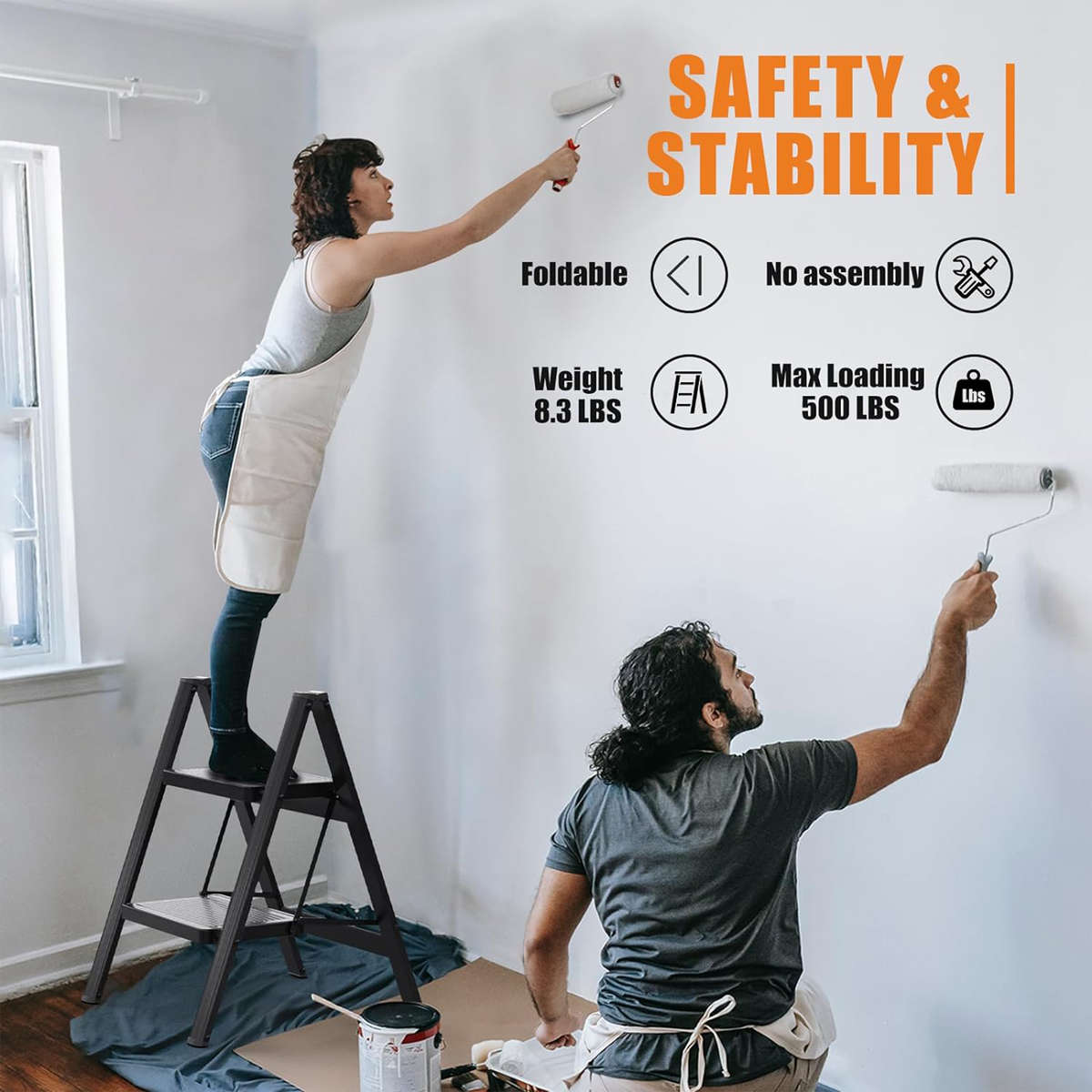 2-Step Folding Ladder