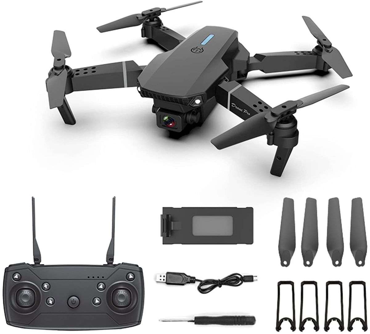 Foldable Drone Set With DUALS Cameras