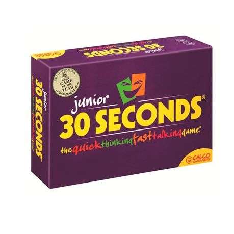 30 Seconds Junior English Board Game