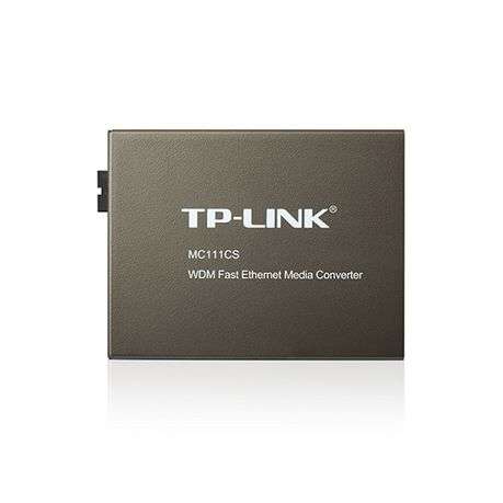 Tp-Link - MC111CS Omada 10/100Mbps WDM Media Converter - Tp-Link - MC111CS Omada 10/100Mbps WDM M...
