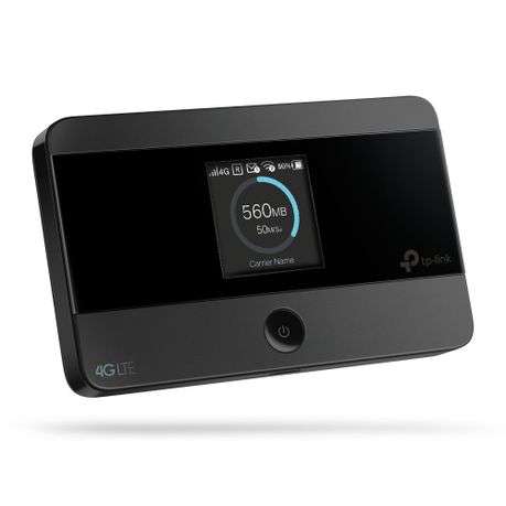Tp-Link - M7350 4G LTE Mobile Wi-Fi Hotspot Router with Screen Display - Tp-Link - M7350 4G LTE M...