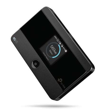Tp-Link - M7350 4G LTE Mobile Wi-Fi Hotspot Router with Screen Display - Tp-Link - M7350 4G LTE M...
